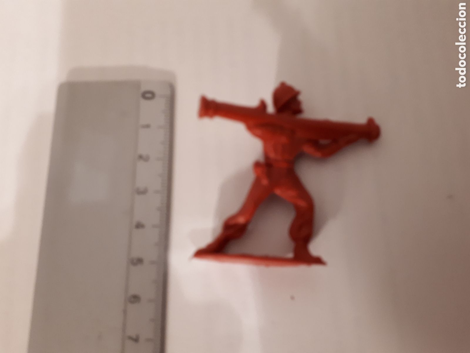 Figuras de acci&oacute;n: SOLDADO CON MORTERO ROJO. SIN MARCA - Foto 3