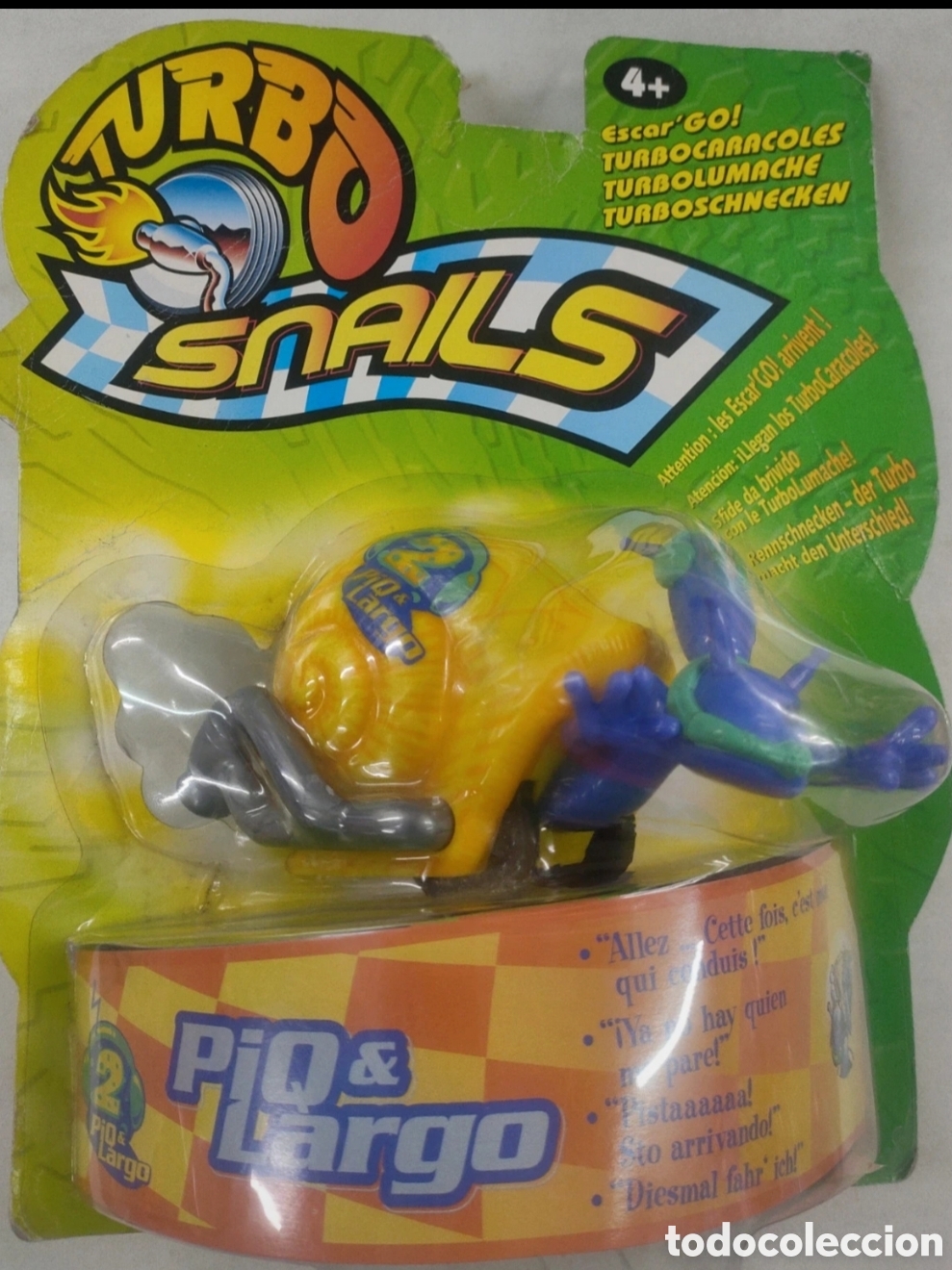 Figuras de acci&oacute;n: Mu&ntilde;eco Turbo Snails del a&ntilde;o 2001 - Foto 1