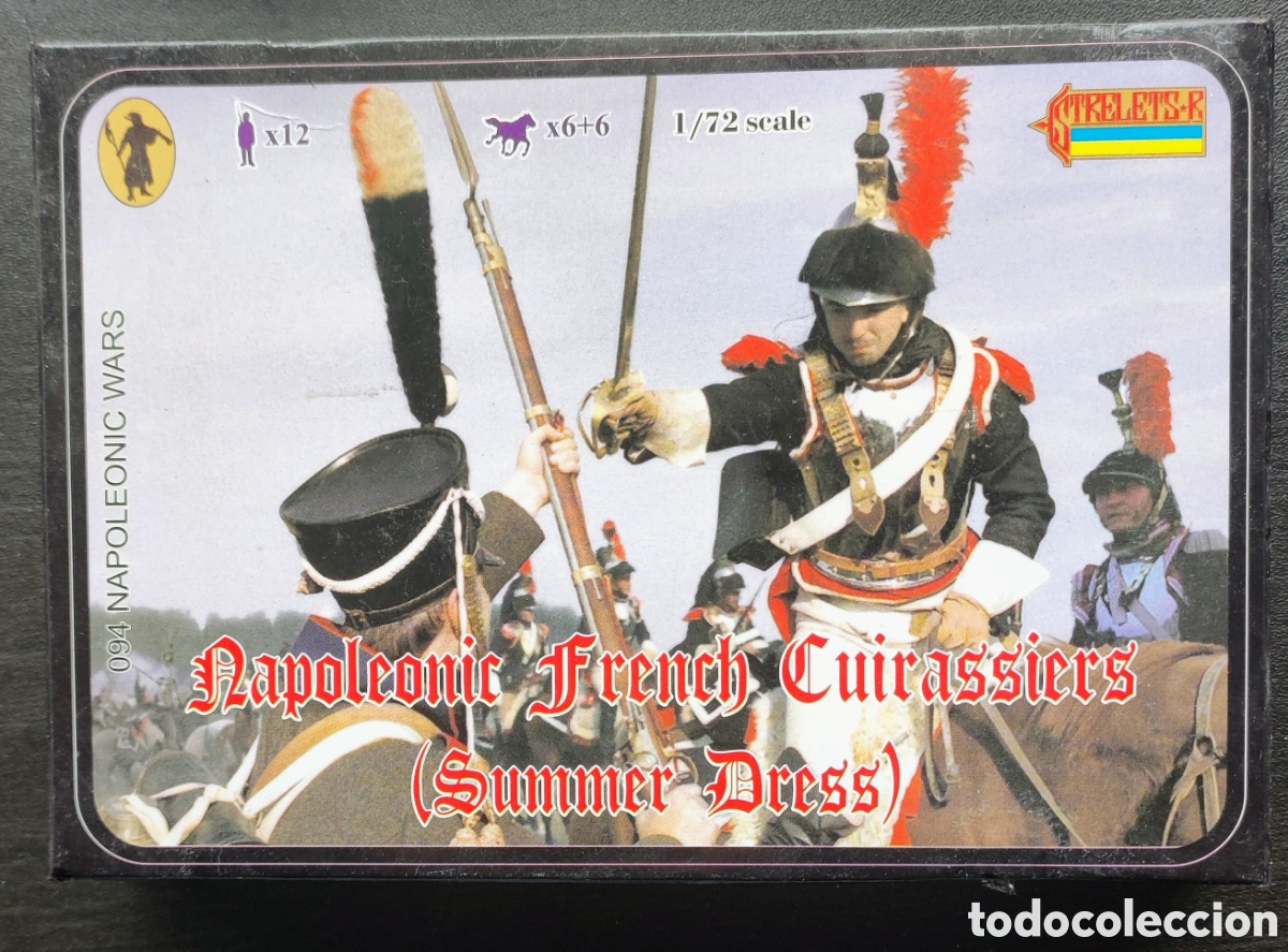 Figuras de acci&oacute;n: Stretlets mod. 094. Caja set de coraceros franceses - Foto 1