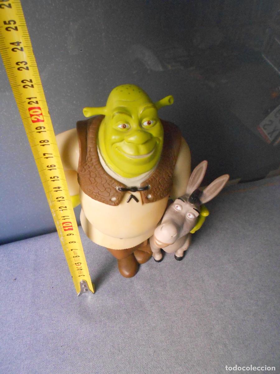 Figuras de acci&oacute;n: MU&Ntilde;ECO SHREK Y POLLINO - Foto 2