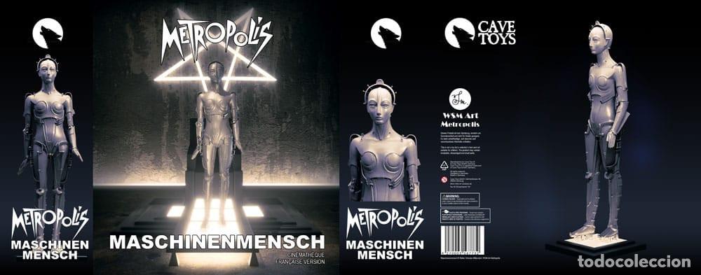 Figuras de acci&oacute;n: &rdquo;Maschinemensch&rdquo; - Metropolis - Cave Toys