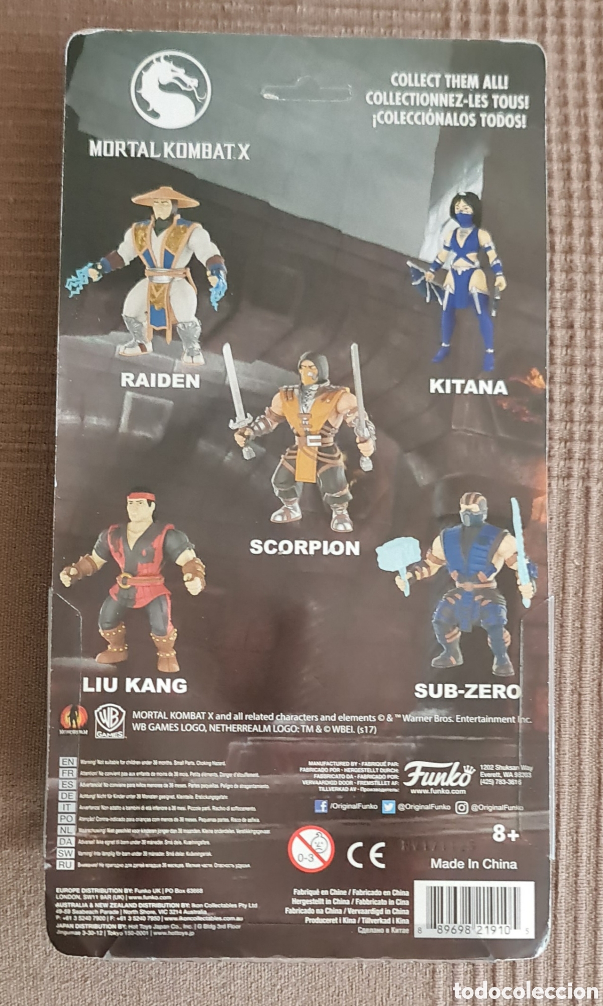 Mortal Kombat X Raiden Savage World Figurine à collectionner très
