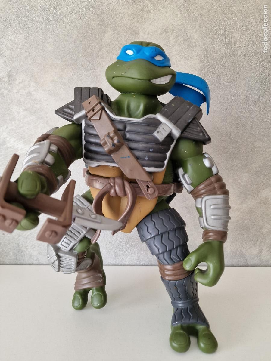 Figuras de acci&oacute;n: FIGURA TORTUGA NINJA LEONARDO 2004 30 CM - Foto 3