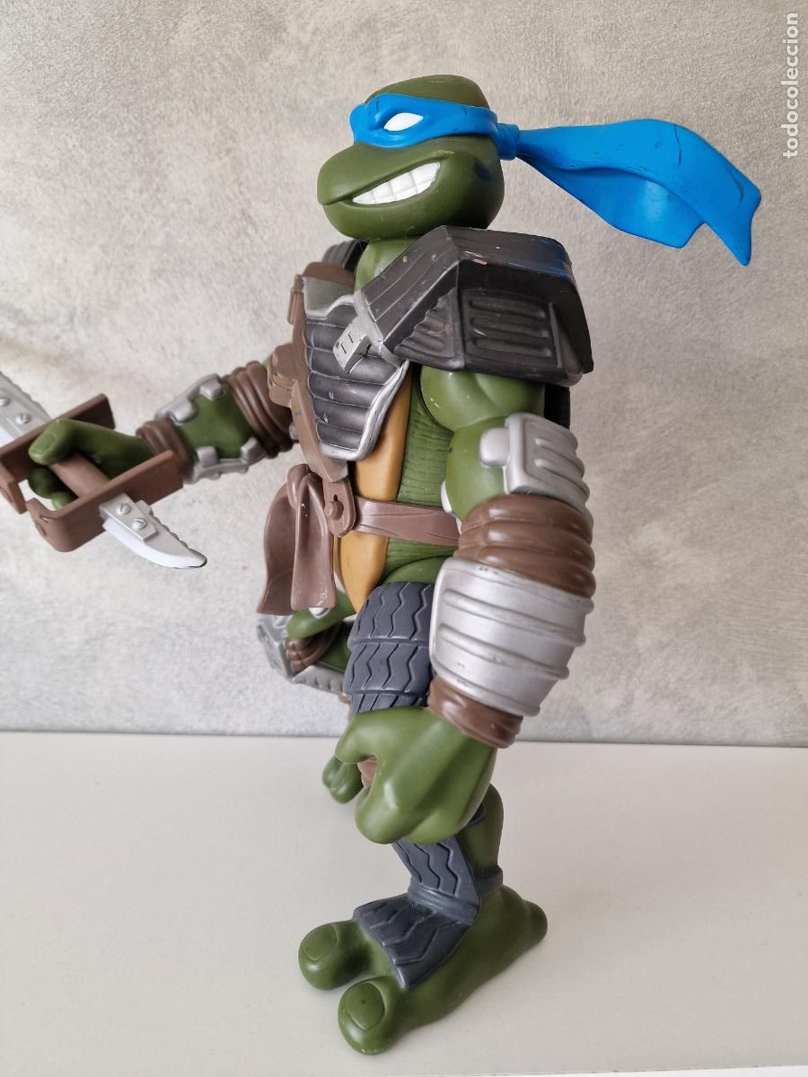 Figuras de acci&oacute;n: FIGURA TORTUGA NINJA LEONARDO 2004 30 CM - Foto 4