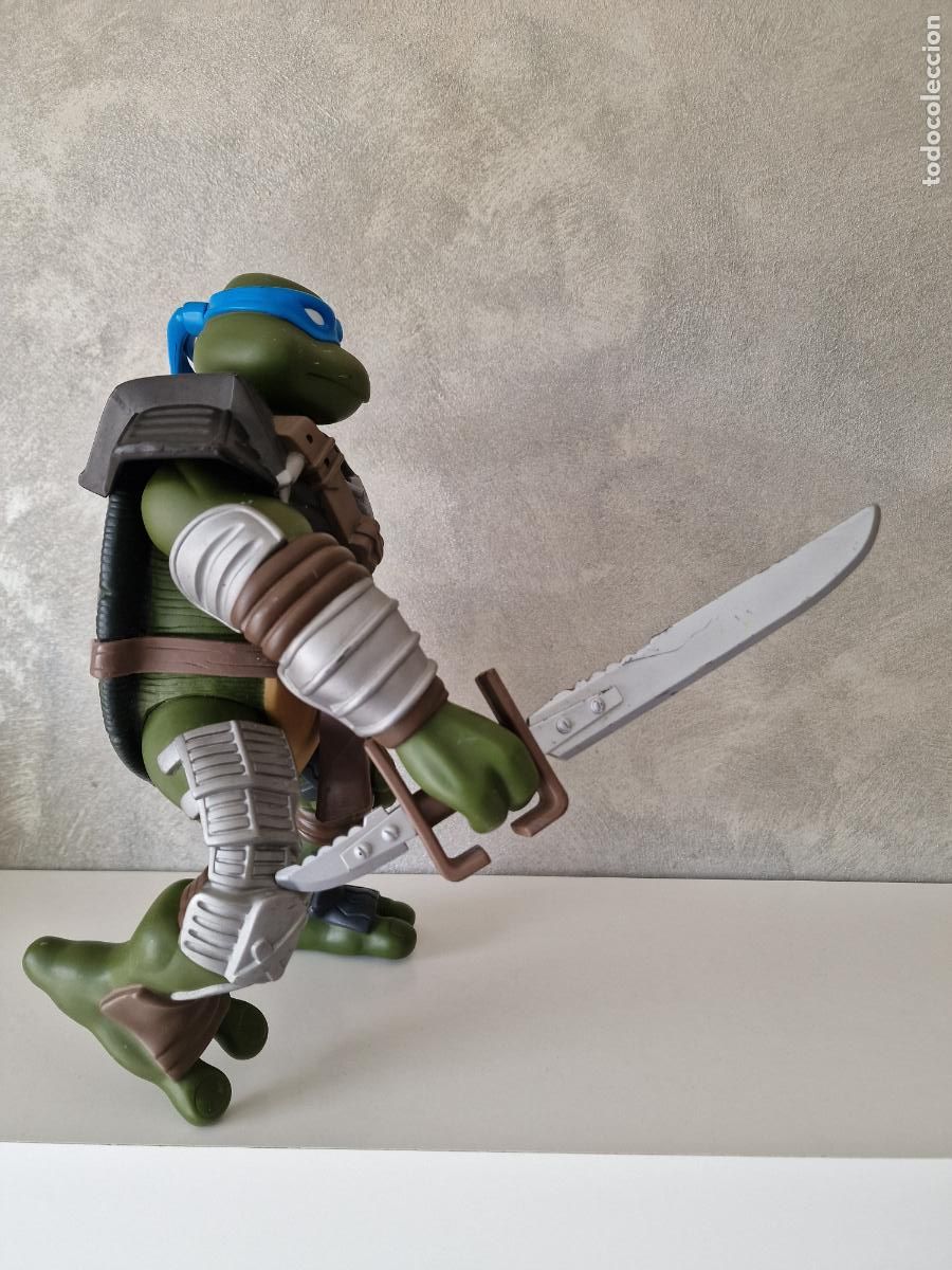 Figuras de acci&oacute;n: FIGURA TORTUGA NINJA LEONARDO 2004 30 CM - Foto 8