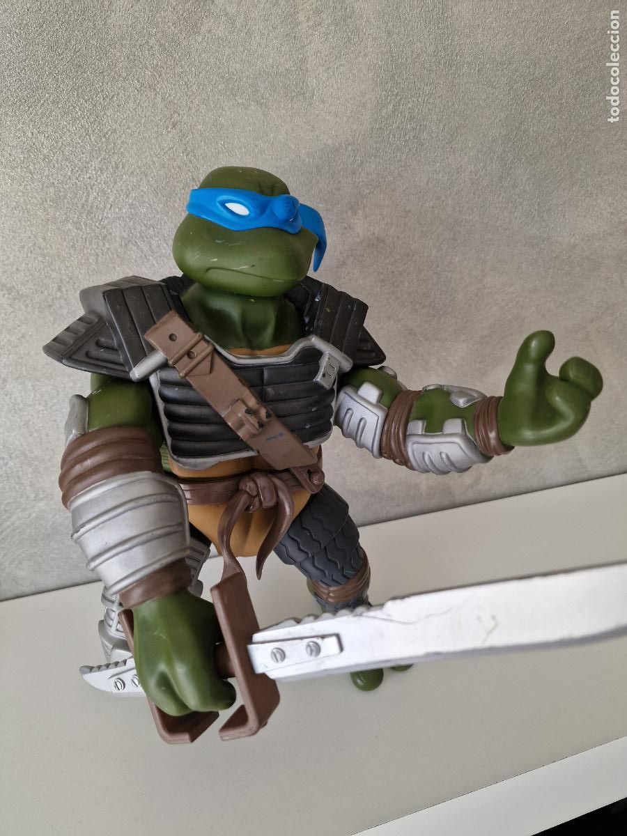 Figuras de acci&oacute;n: FIGURA TORTUGA NINJA LEONARDO 2004 30 CM - Foto 10