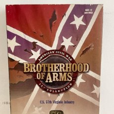 Figuras de acción: 1/6 SIDESHOW AMERICAN CIVIL WAR BROTHERHOOD OF ARMS C.S. 57TH VIRGINIA INFANTRY 4202 SERIES ONE 12”