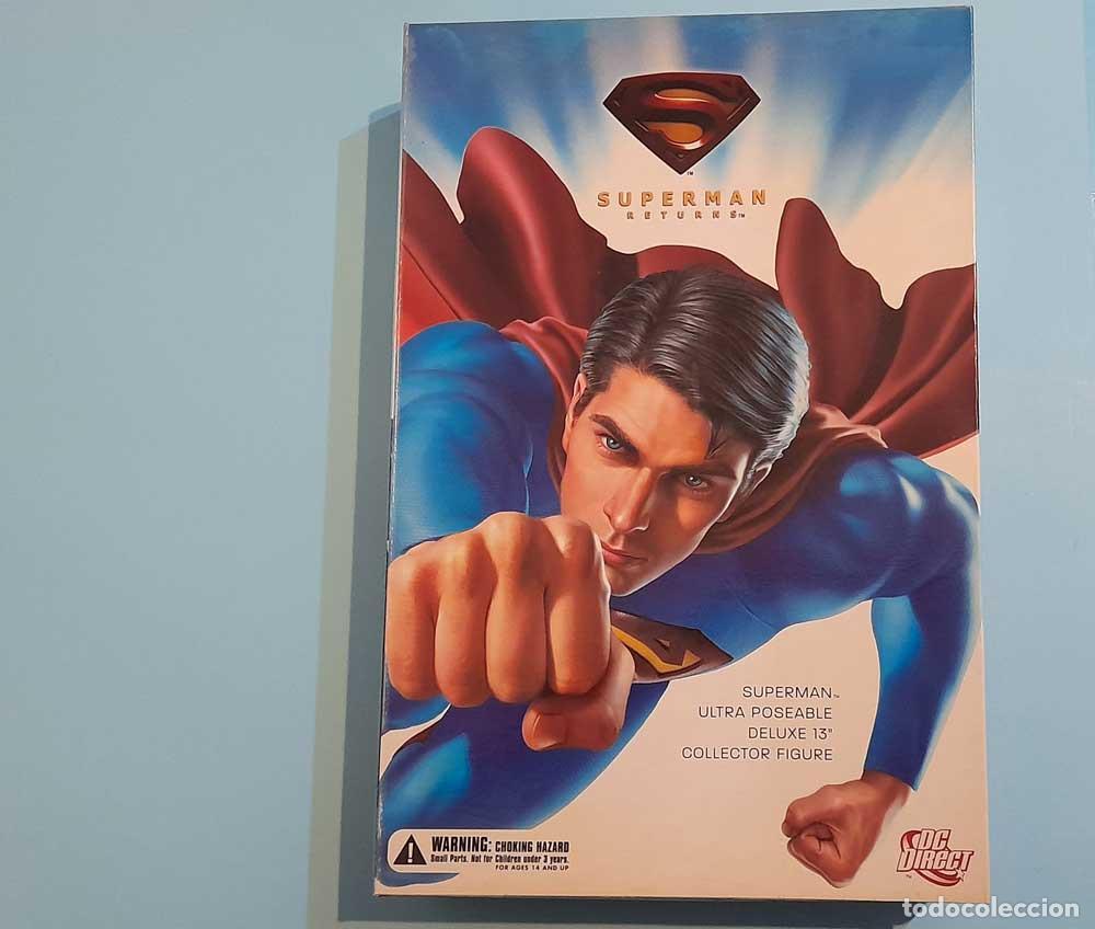 Figuras de acci&oacute;n: Superman Figura Brandon Routh Superman Returns - Foto 4