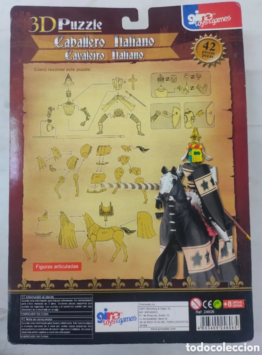 Figuras de acci&oacute;n: 2 mu&ntilde;ecos caballeros 3D precio unitario - Foto 2