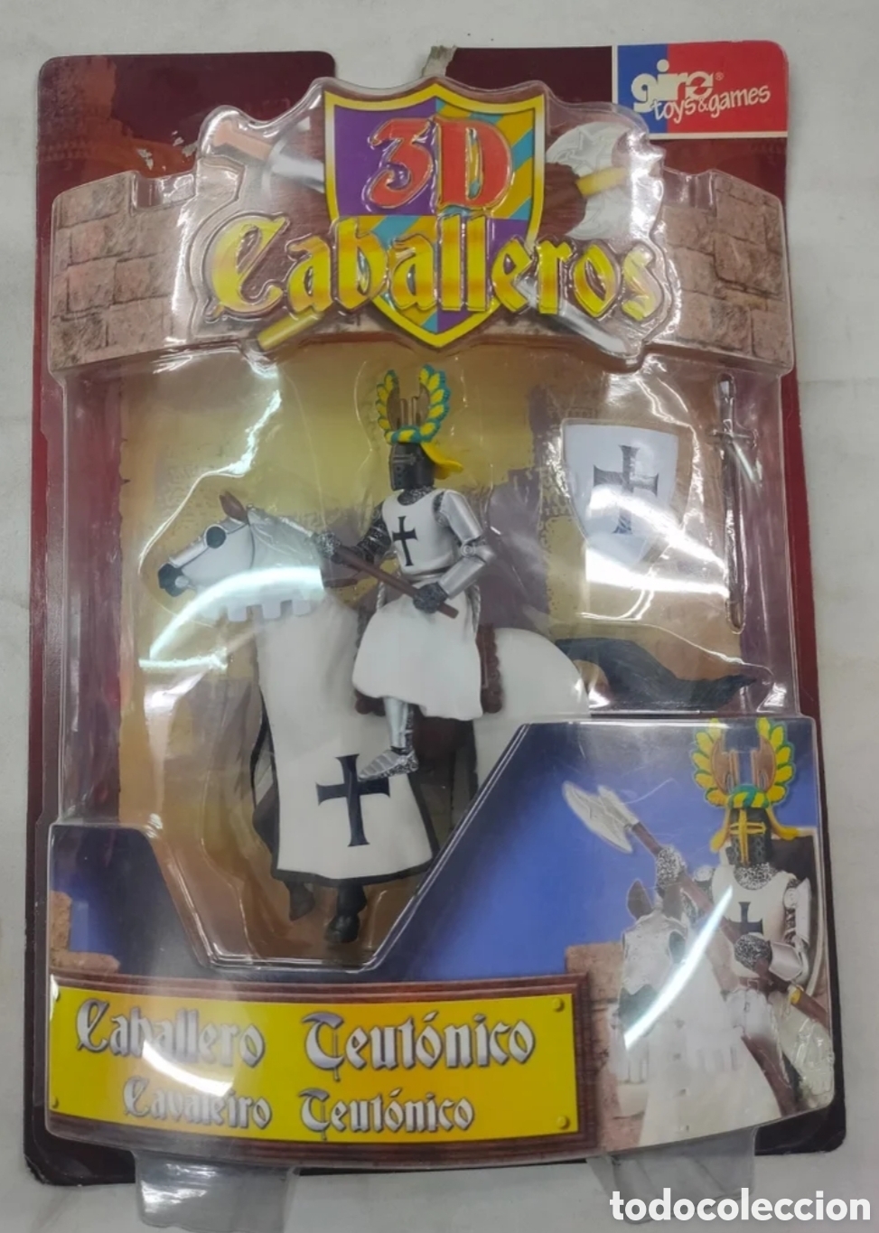 Figuras de acci&oacute;n: 2 mu&ntilde;ecos caballeros 3D precio unitario - Foto 3