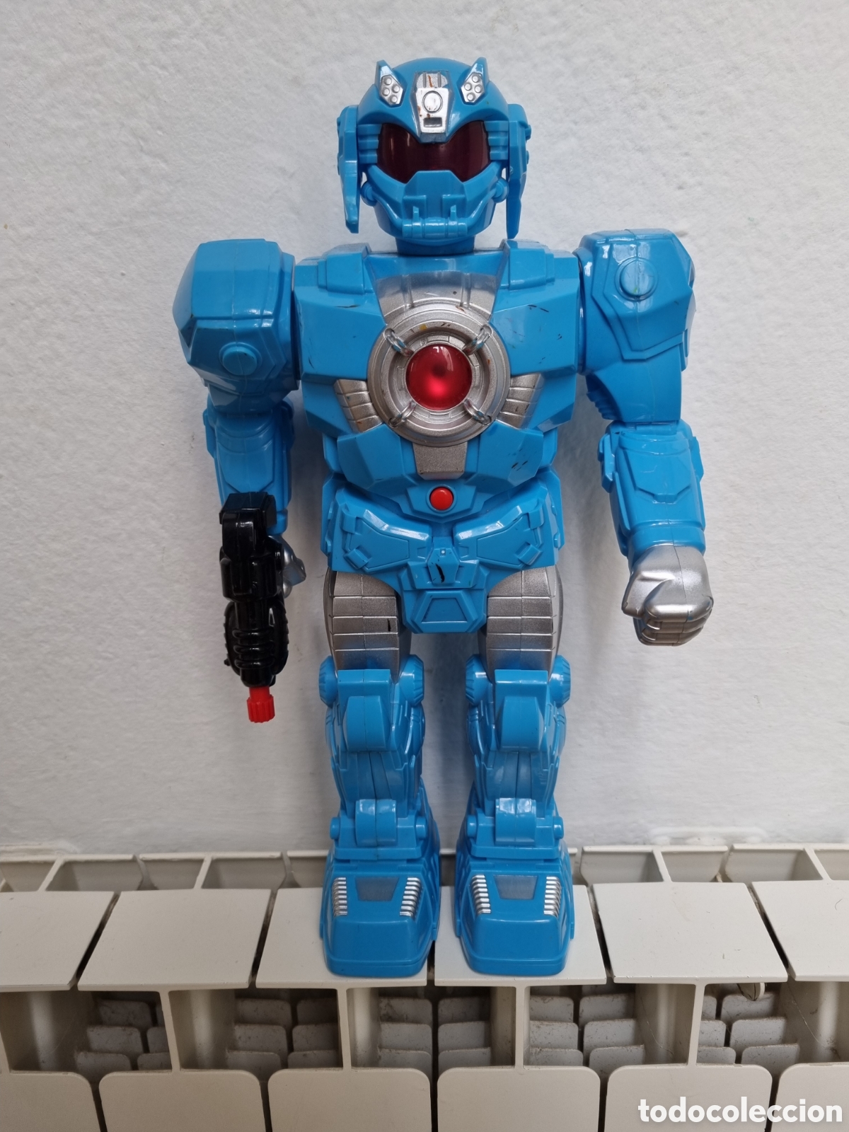 Figuras de acci&oacute;n: ROBOT AUCHAN CON SONIDOS LUCES FUNCIONA 37 CENT&Iacute;METROS - Foto 1