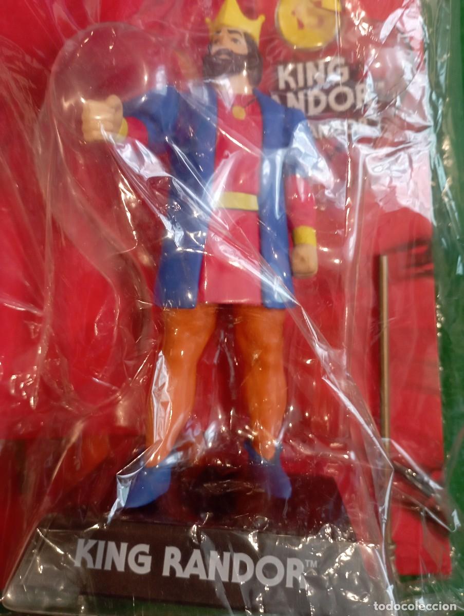 Figuras de acci&oacute;n: Figura King Randor Master del universo, con fasc&iacute;culo - Foto 2