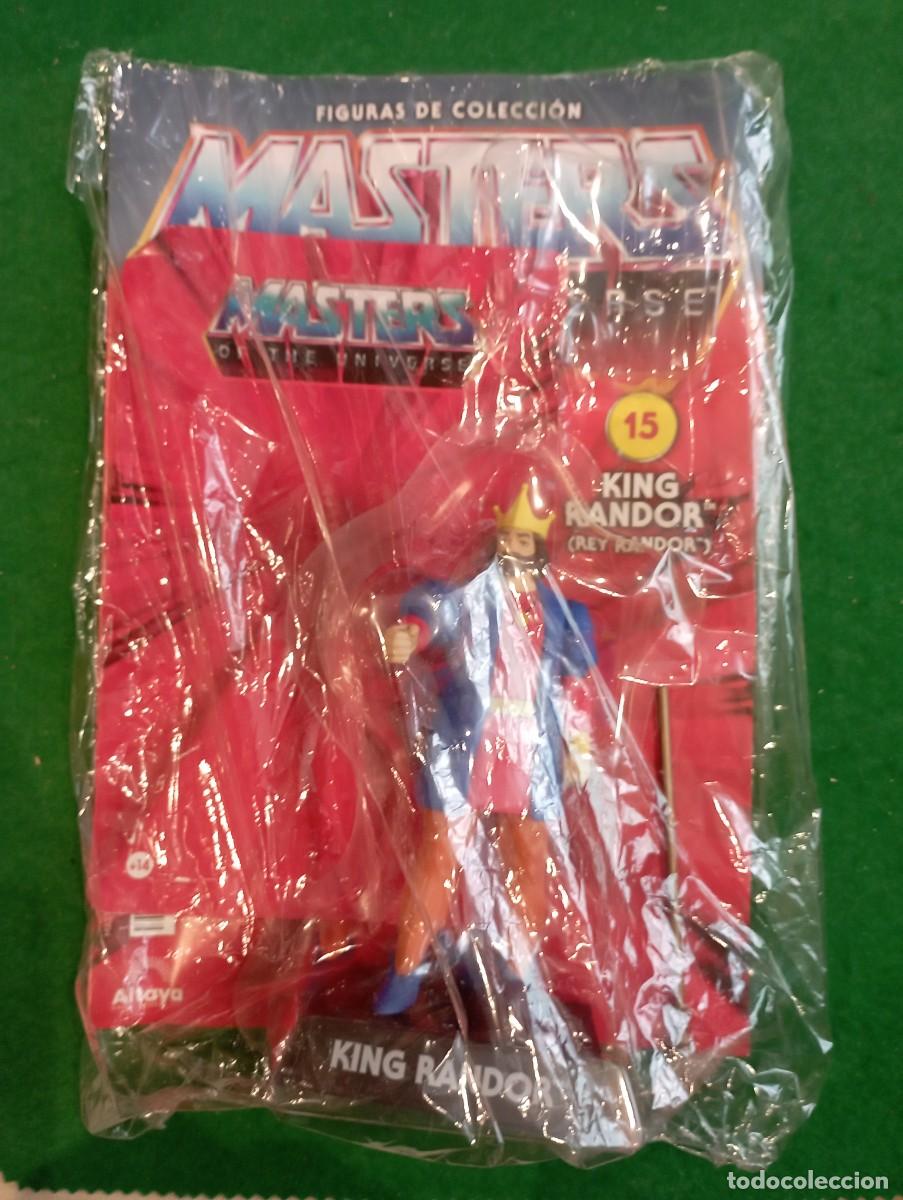 Figuras de acci&oacute;n: Figura King Randor Master del universo, con fasc&iacute;culo - Foto 1