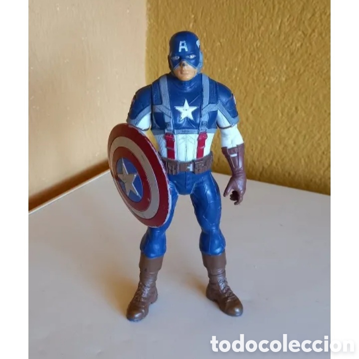Figuras de acci&oacute;n: MU&Ntilde;ECO CAPITAN AMERICA 20 CM - Foto 1
