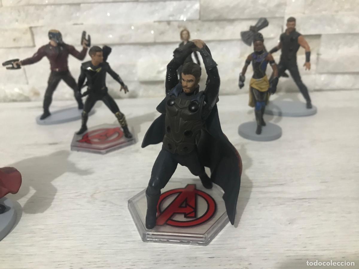 Figuras de acci&oacute;n: Lote de 8 figuras de los vengadores - Foto 3
