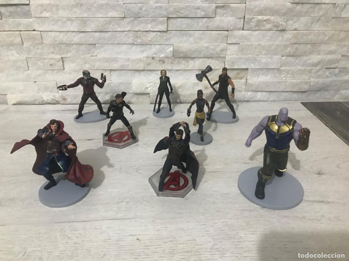 Figuras de acci&oacute;n: Lote de 8 figuras de los vengadores - Foto 10