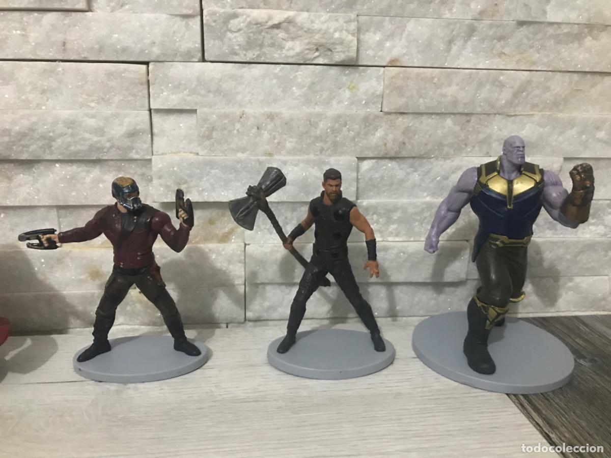Figuras de acci&oacute;n: Lote de 8 figuras de los vengadores - Foto 11