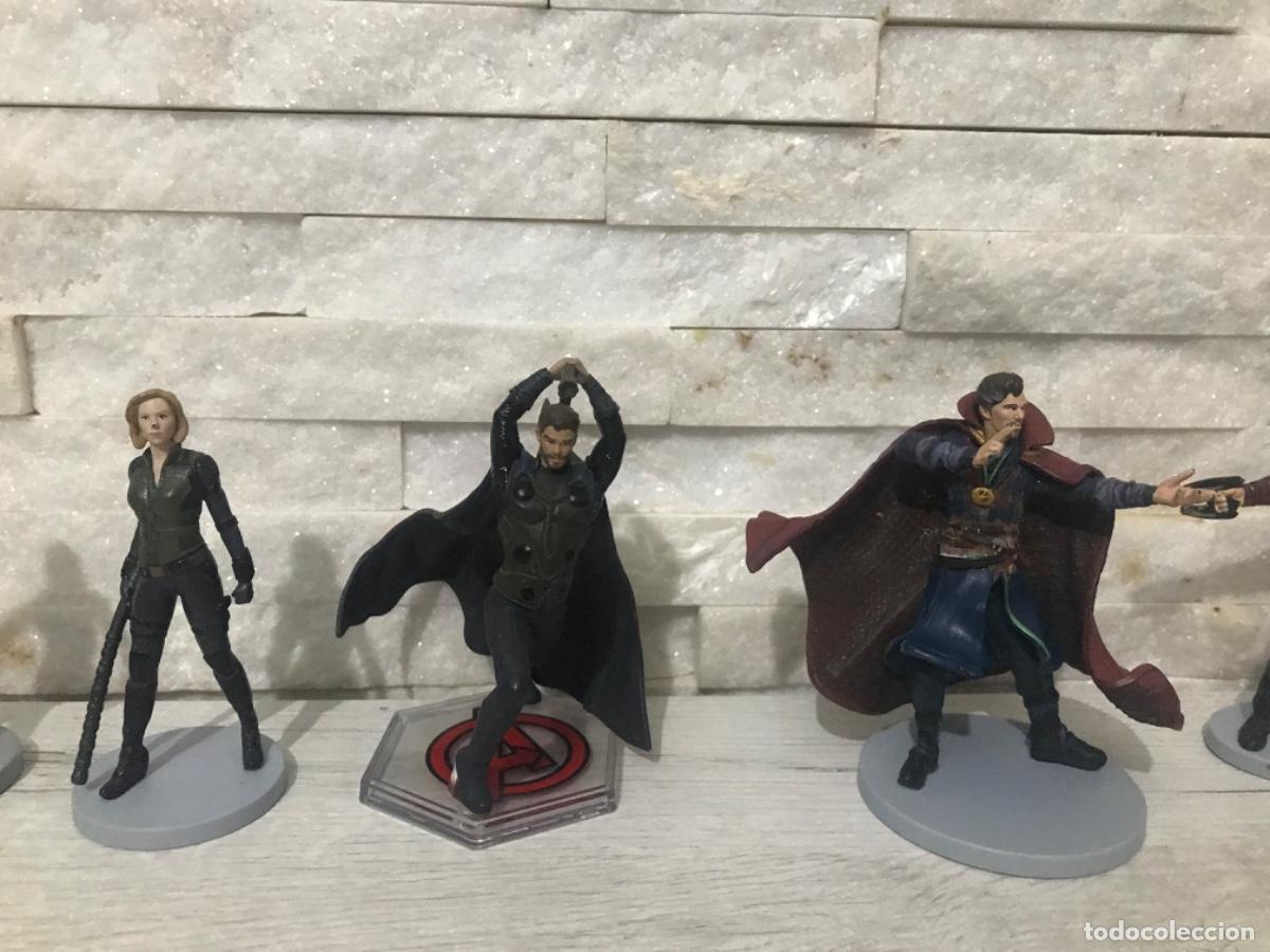 Figuras de acci&oacute;n: Lote de 8 figuras de los vengadores - Foto 12