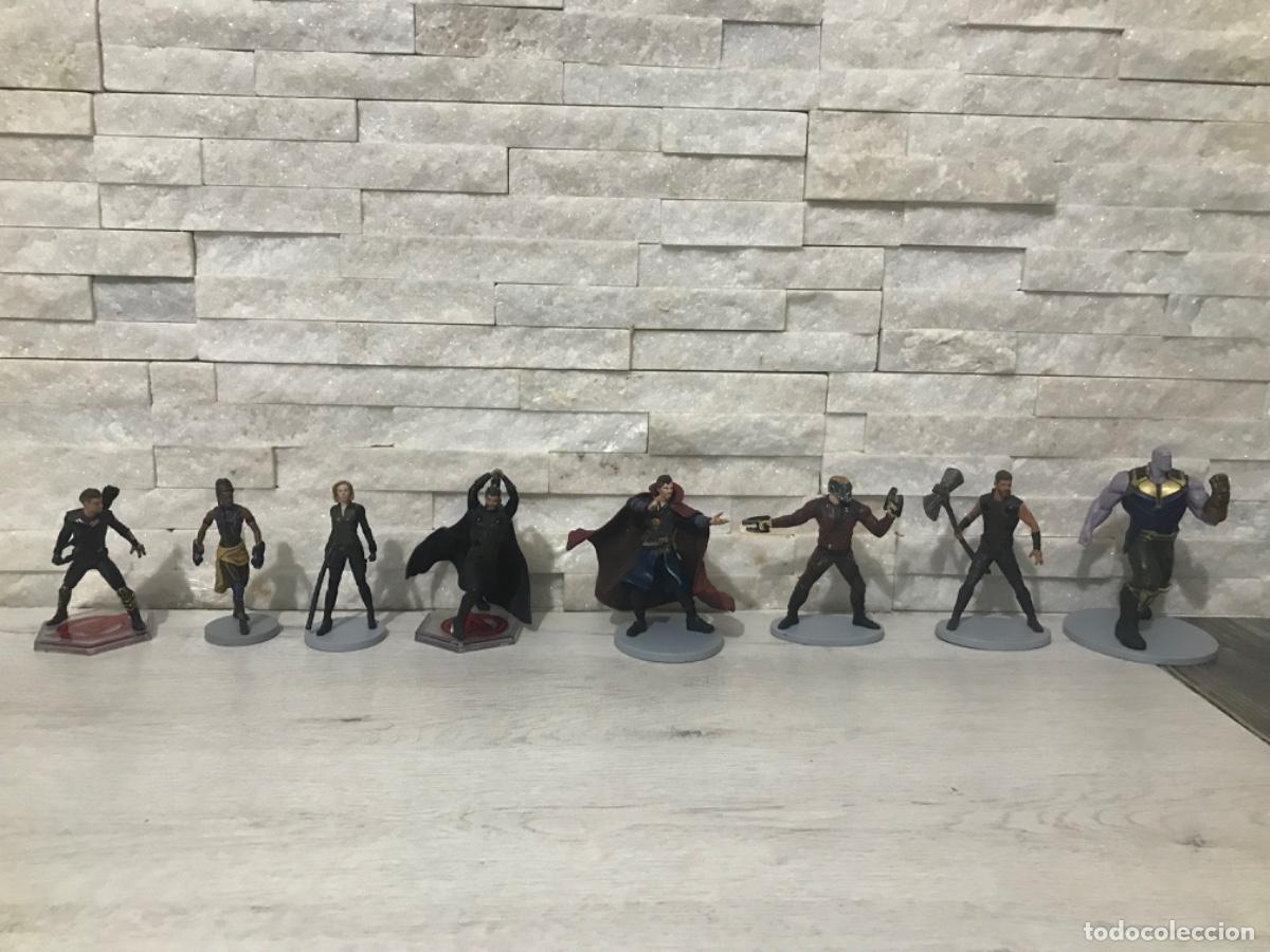 Figuras de acci&oacute;n: Lote de 8 figuras de los vengadores - Foto 16
