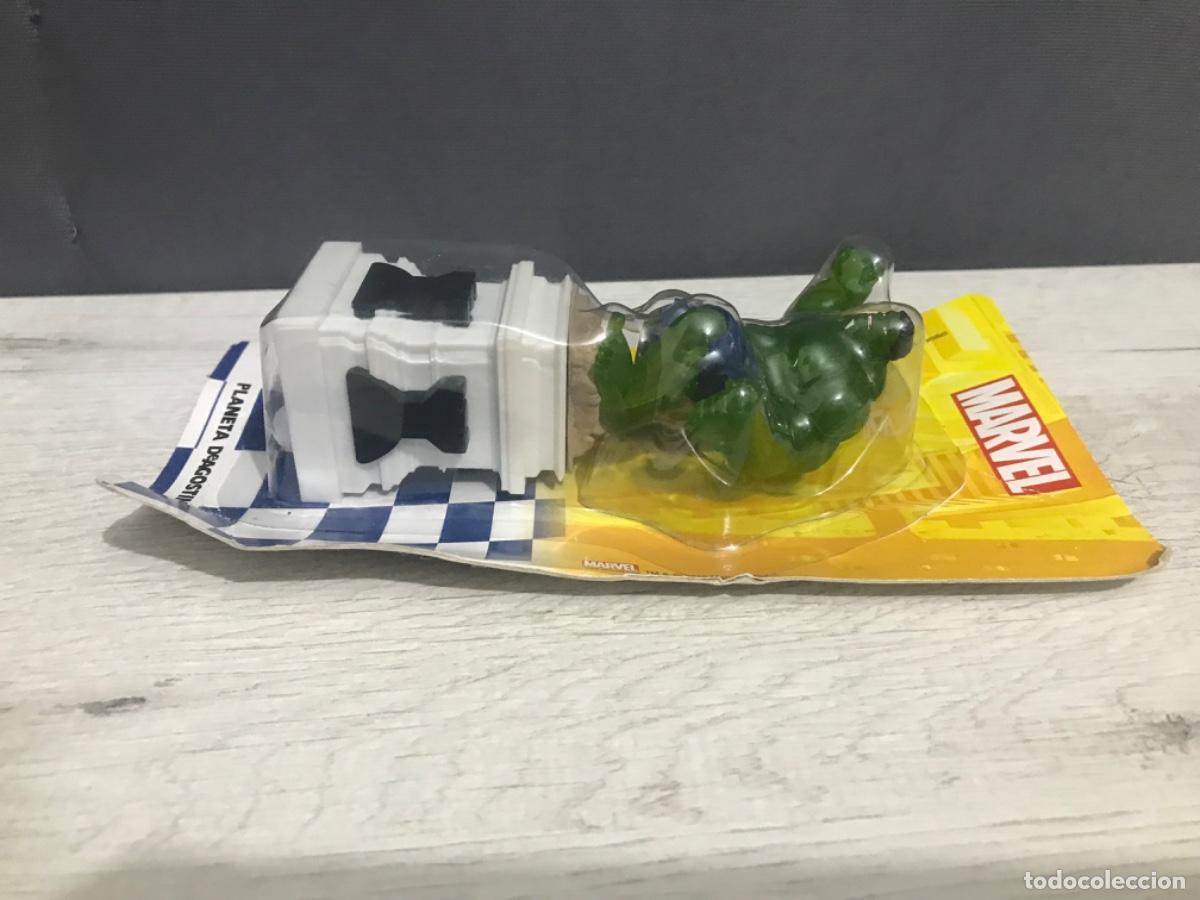 Figuras de acci&oacute;n: Figura de ajedrez Marvel Planeta agostini Hulk - Foto 7