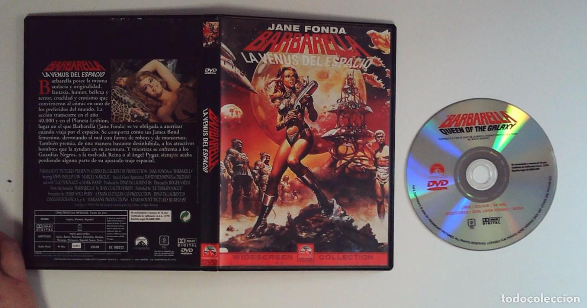 Figuras de acci&oacute;n: JANE FONDA BARBARELLA LA VENUS DEL ESPACIO DVD - Foto 1