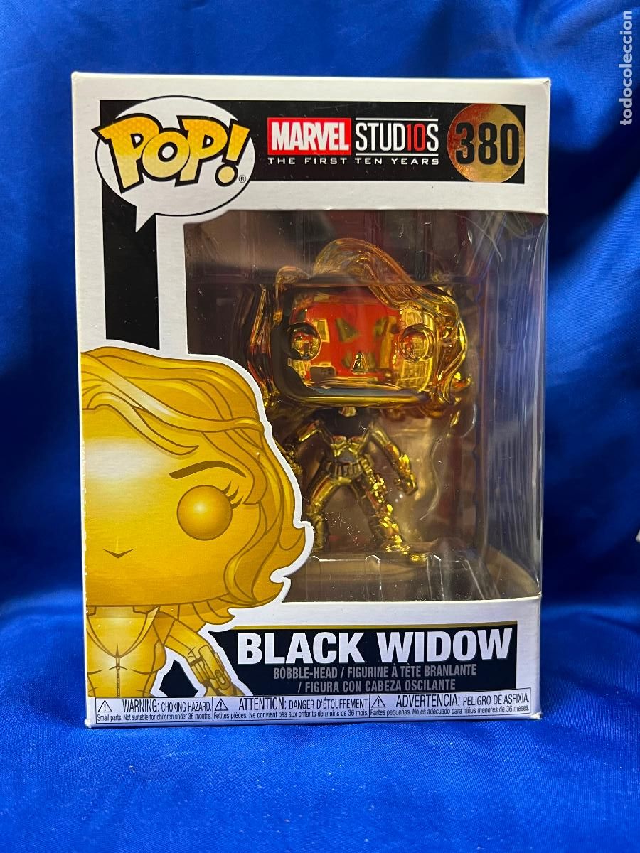 Figuras de acci&oacute;n: funko black widow numero 380 marvel studios - Foto 1