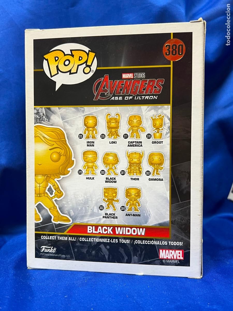 Figuras de acci&oacute;n: funko black widow numero 380 marvel studios - Foto 2
