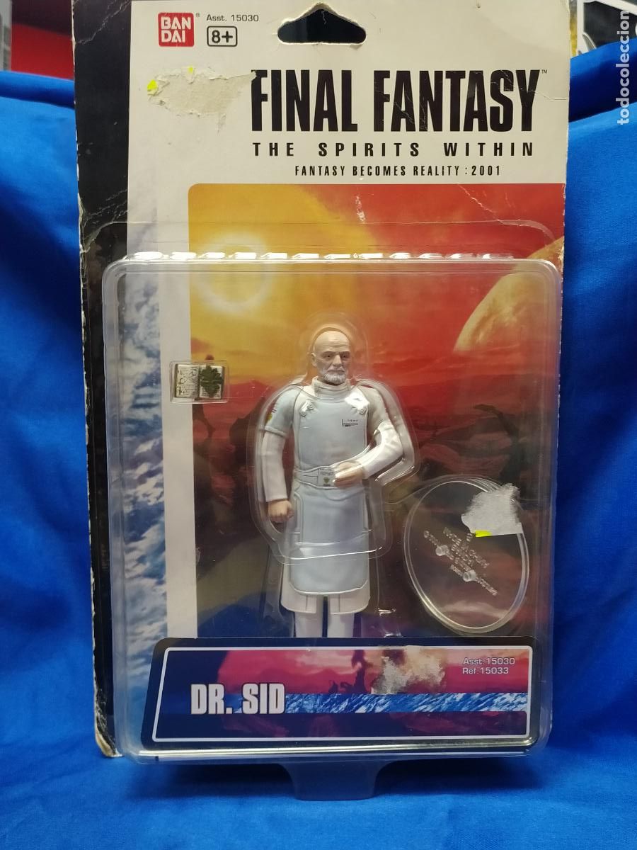 Figuras de acci&oacute;n: final fantasy bandai Dr.Sid figura en blister - Foto 1