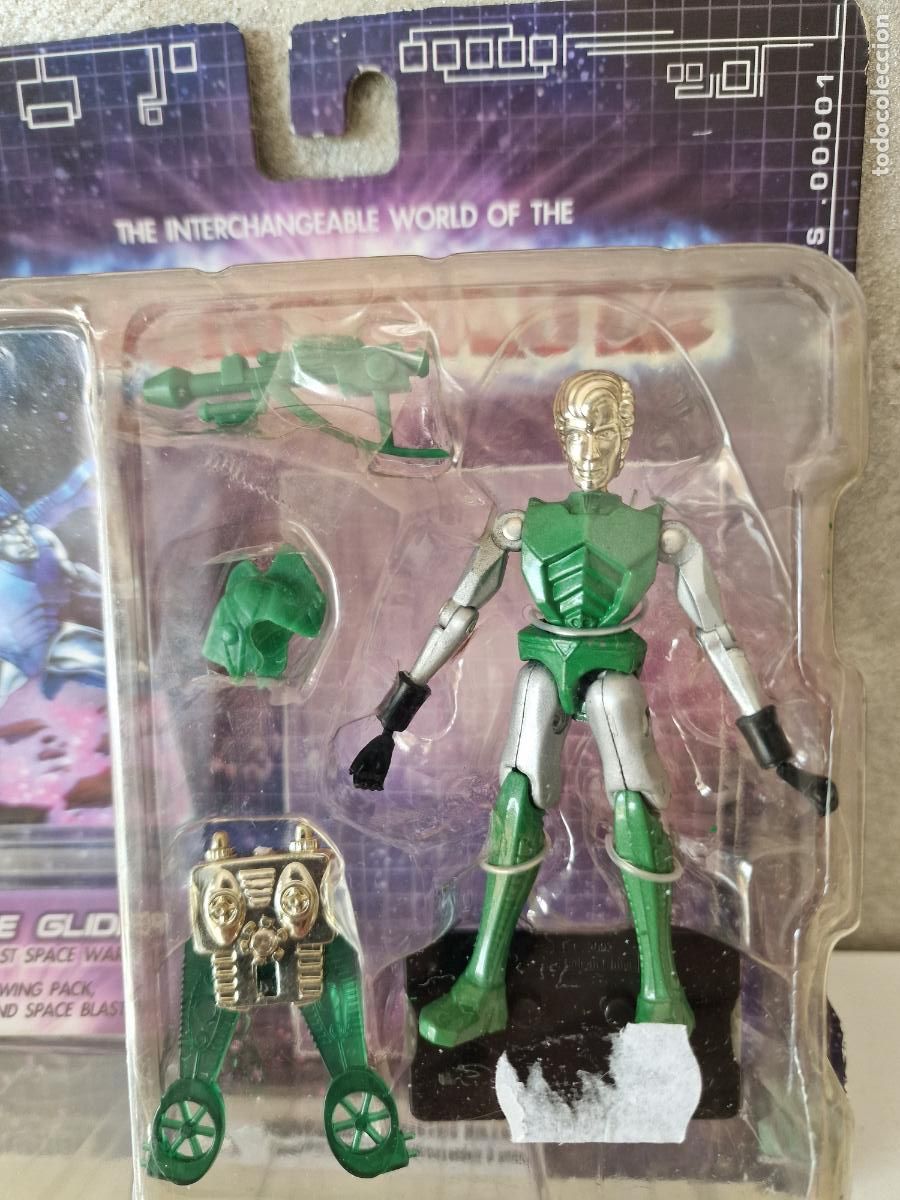 Figuras de acci&oacute;n: FIGURA MICRONAUTS SPACE GLIDER 2002 NUEVA - Foto 3
