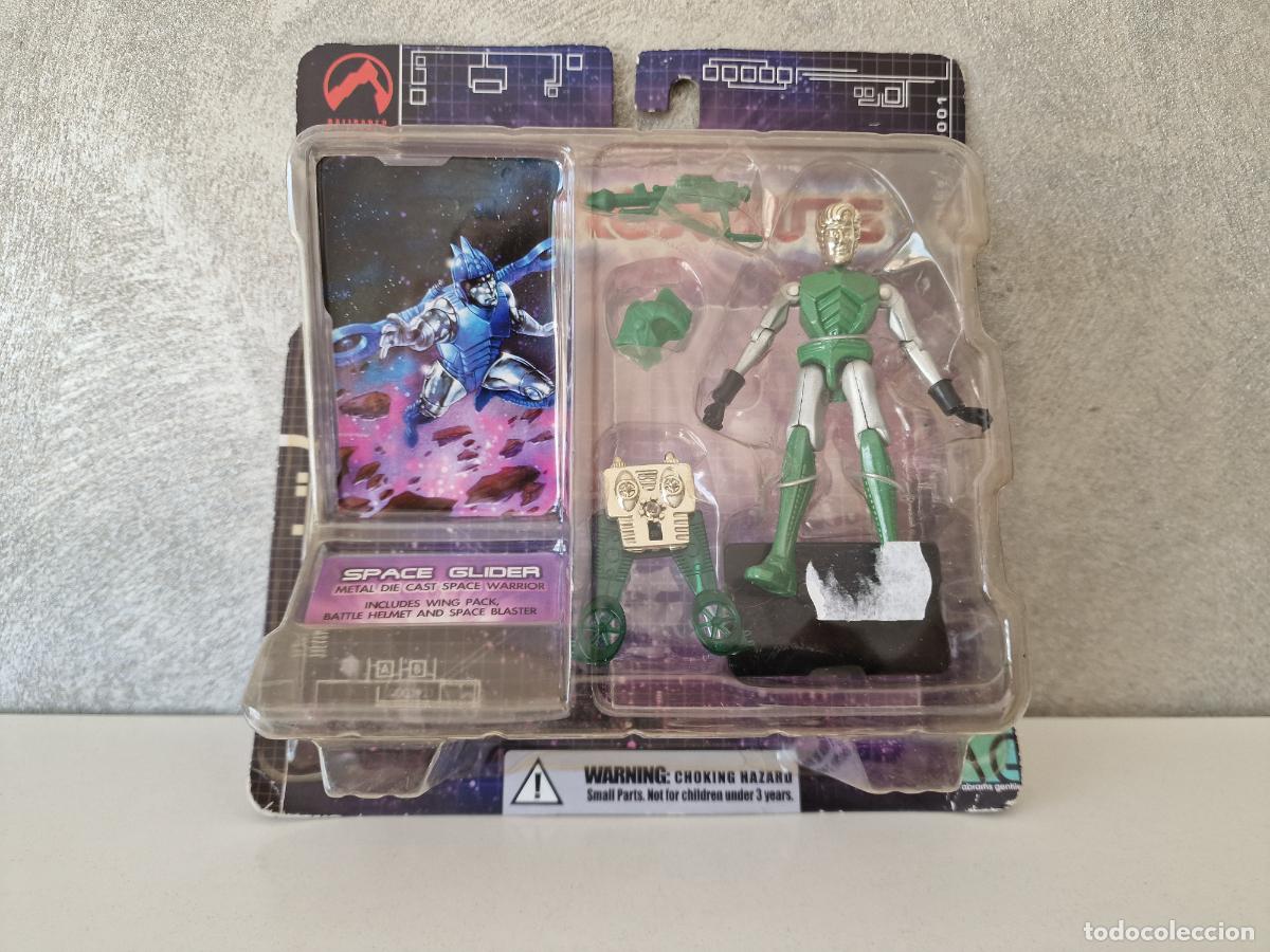 Figuras de acci&oacute;n: FIGURA MICRONAUTS SPACE GLIDER 2002 NUEVA - Foto 1