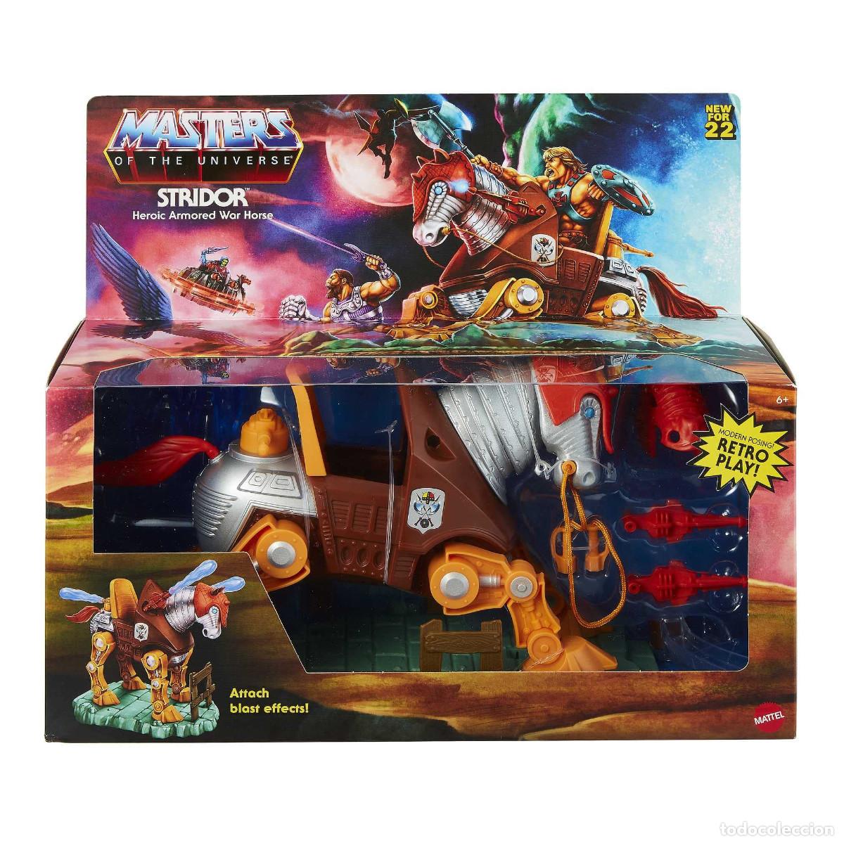 Figuras de acci&oacute;n: Stridor - Masters of the Universe Origins Mattel