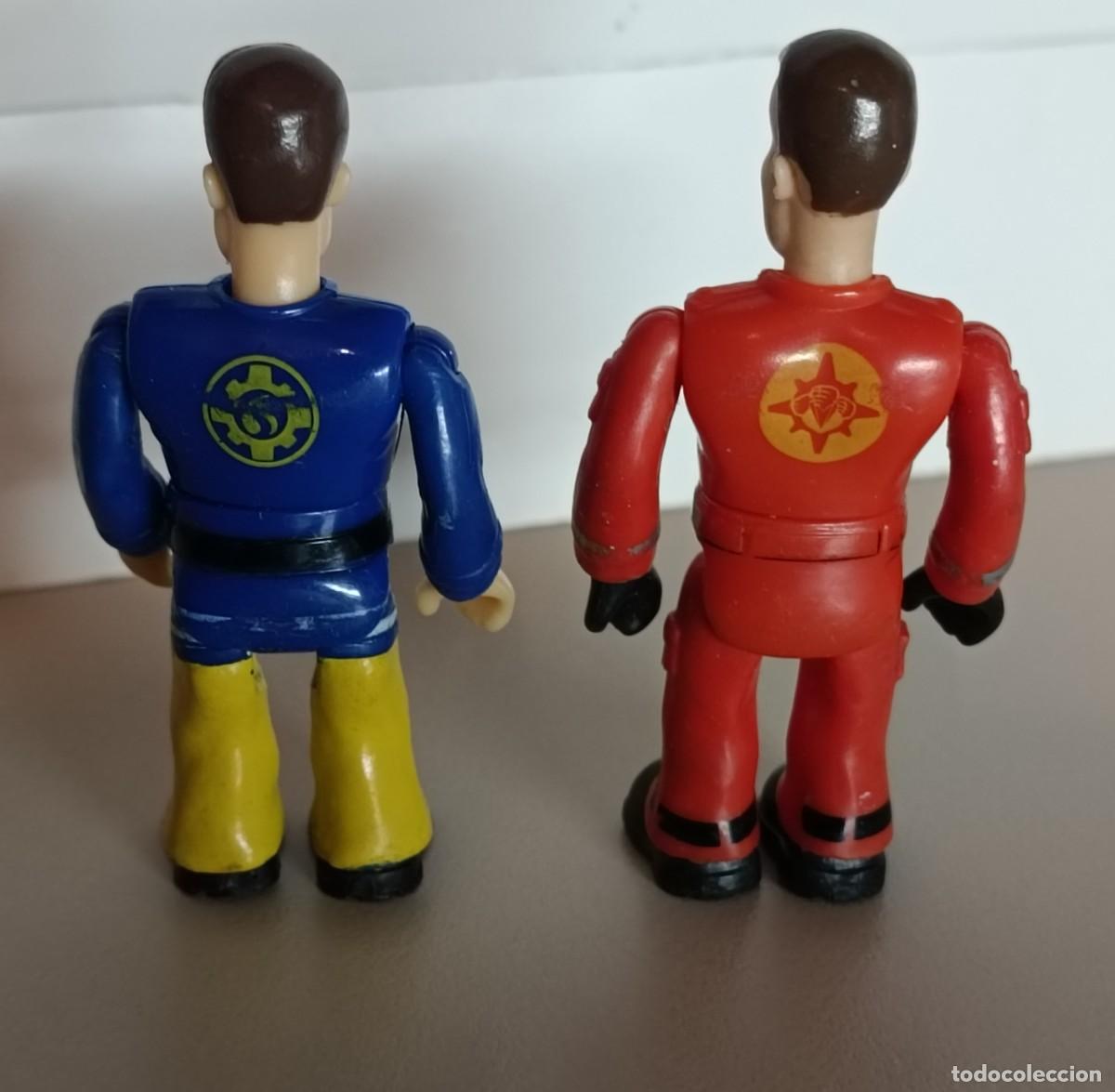 Figuras de acci&oacute;n: Lote de 2 figuras de la s&eacute;rie Sam le pompier : Sam et Tom Thomas - Foto 2