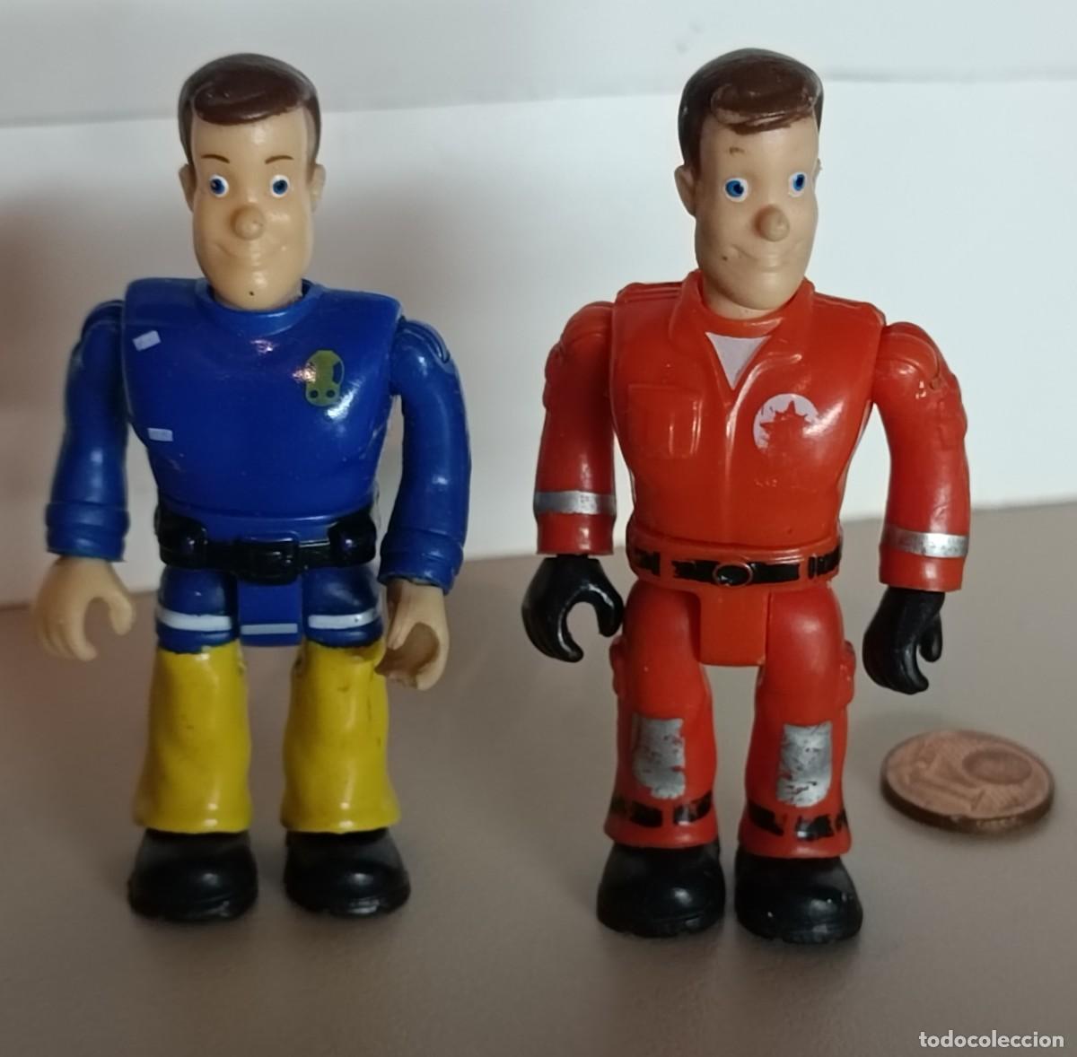 Figuras de acci&oacute;n: Lote de 2 figuras de la s&eacute;rie Sam le pompier : Sam et Tom Thomas - Foto 4