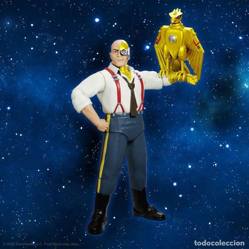 Figuras de acci&oacute;n: Pack 4 Figuras Silverhawks Wave 3 Completa Ultimates Super7 - Foto 3