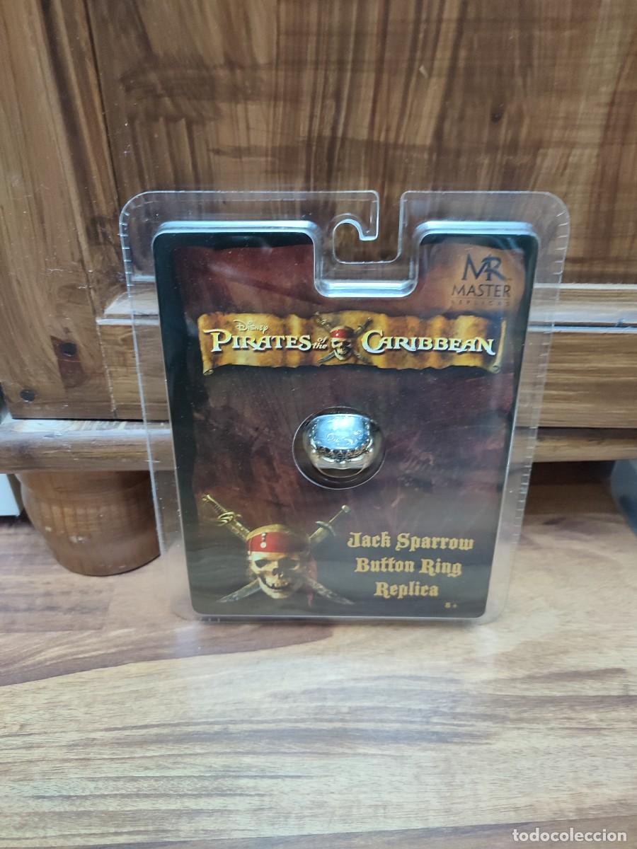 Figuras de acci&oacute;n: Jack sparrow button ring replica - Foto 1