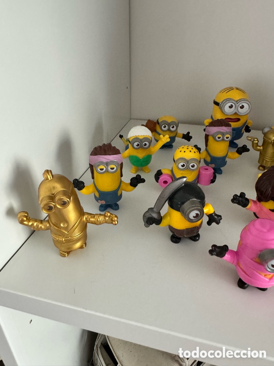 Figuras de acci&oacute;n: Lote de figuras de Los Minions 2019 McDonalds - Foto 2