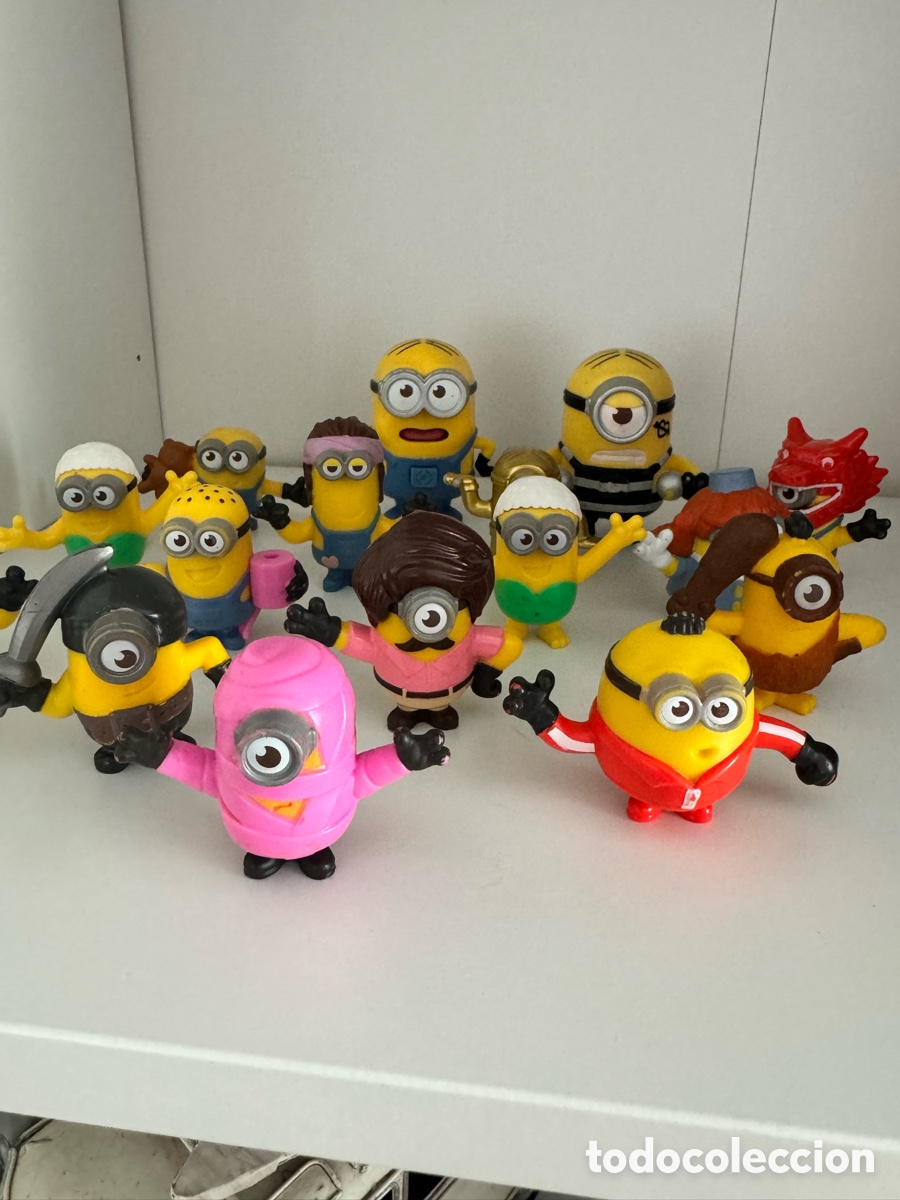 Figuras de acci&oacute;n: Lote de figuras de Los Minions 2019 McDonalds - Foto 3