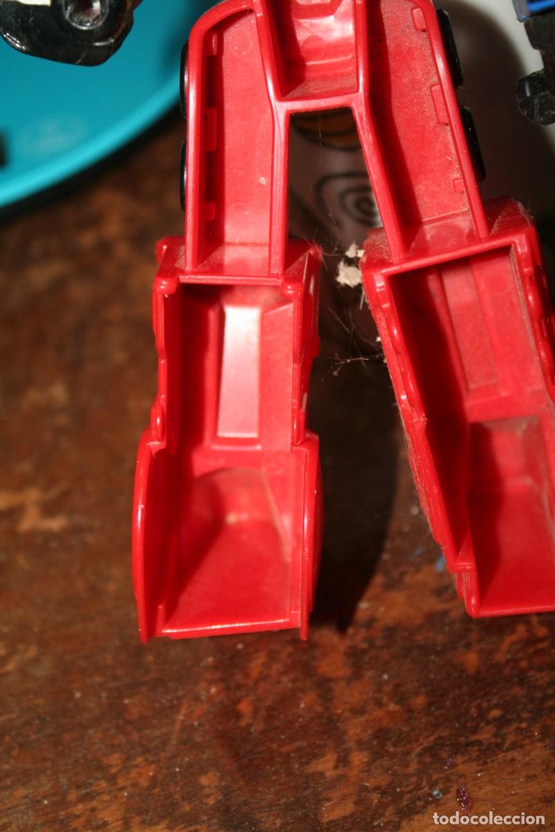 Figuras de acci&oacute;n: mu&ntilde;eco robot tipo transformer bandai - Foto 4