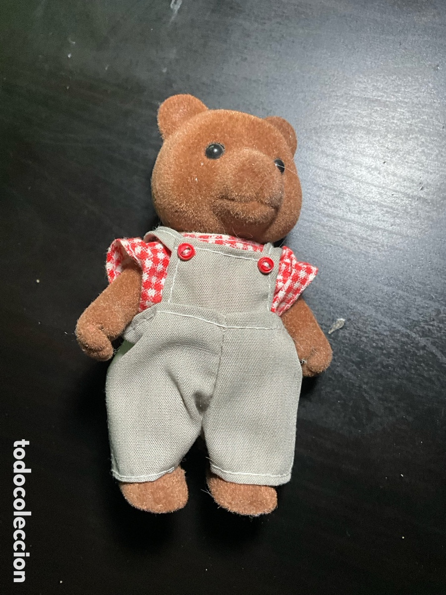 Figuras de acci&oacute;n: Osito Sylvanian, a&ntilde;os 90 - Foto 1