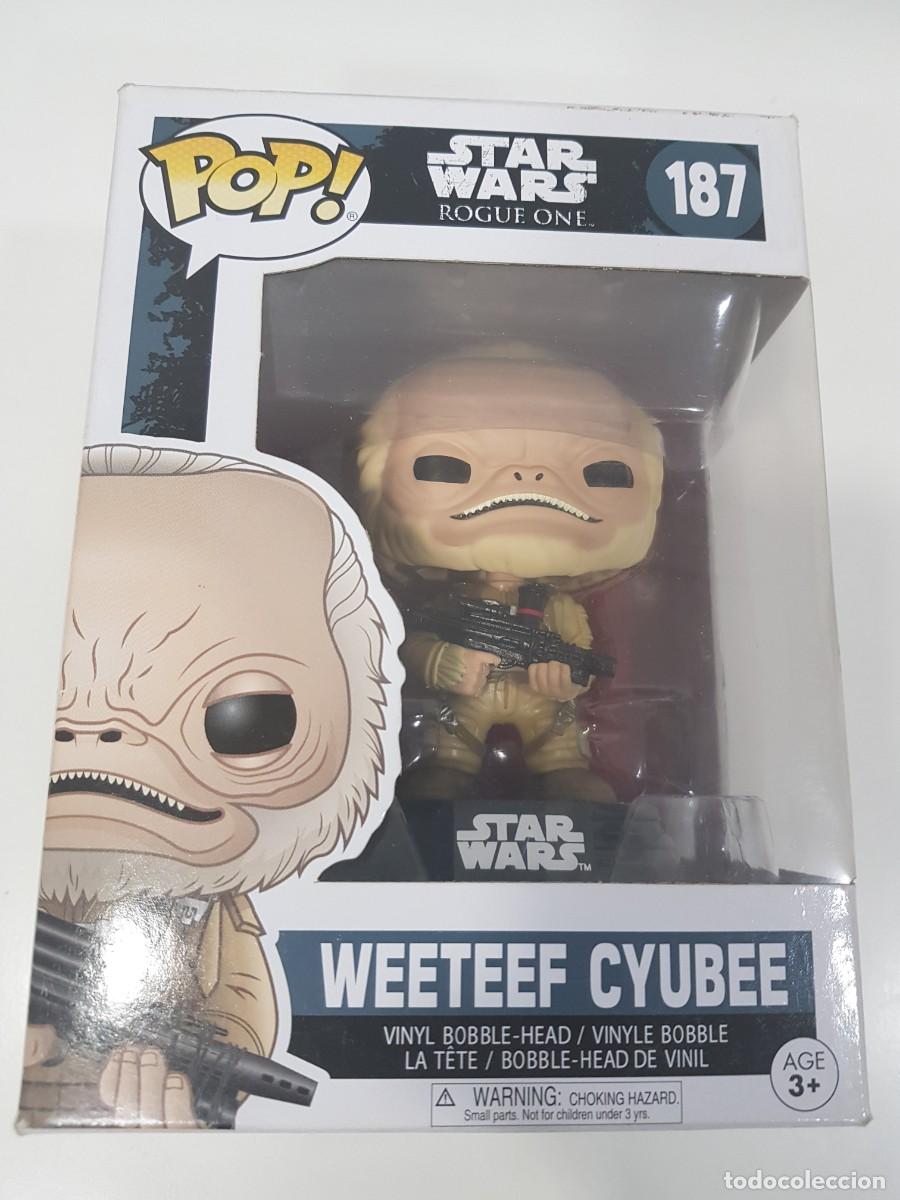 Figuras de acci&oacute;n: Funko Star wars rogue one 187 Weeteef Cyubee - Foto 1