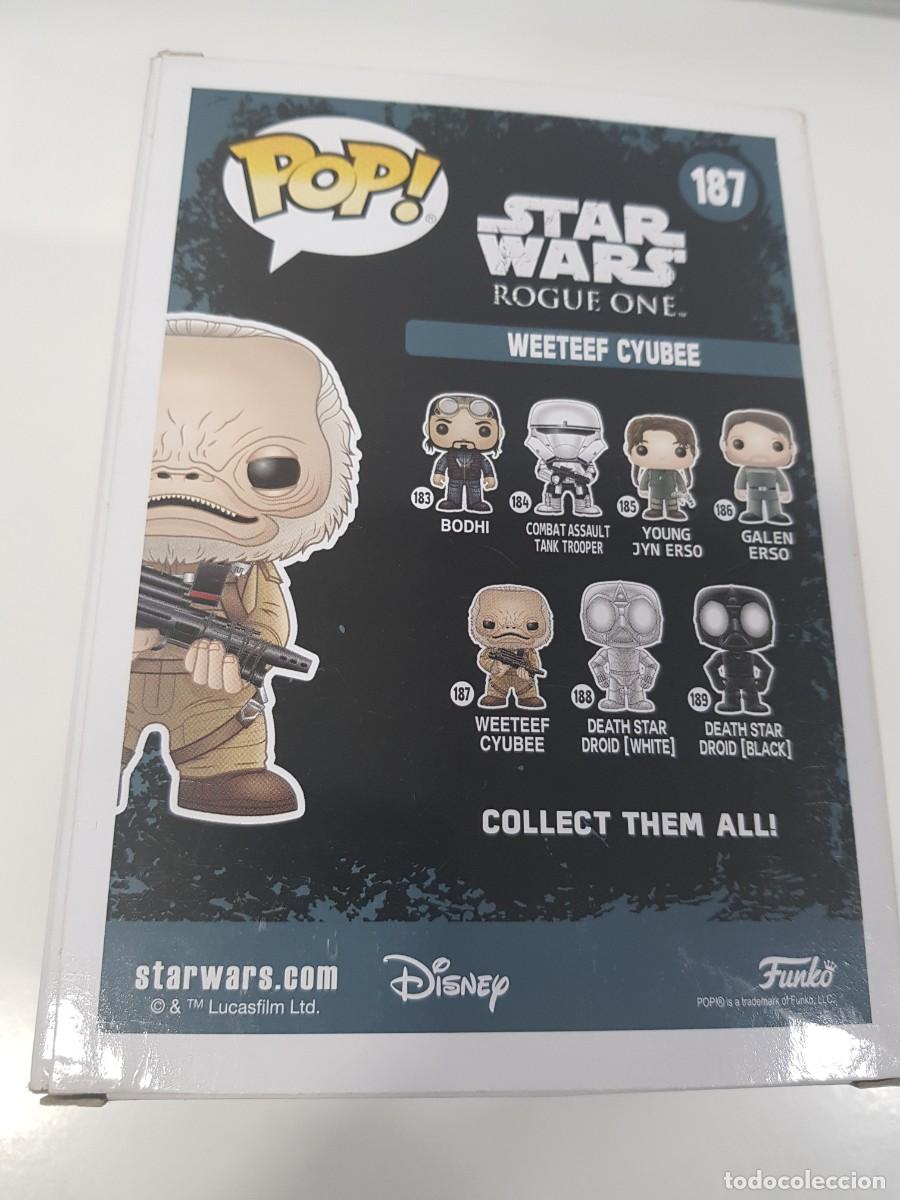 Figuras de acci&oacute;n: Funko Star wars rogue one 187 Weeteef Cyubee - Foto 3