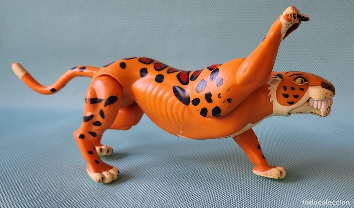 Figuras de acci&oacute;n: SABOR el Leopardo de TARZAN Disney - Ataca con la garra FUNCIONANDO - Foto 7