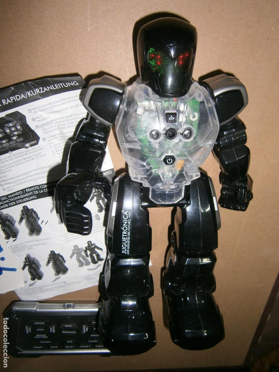 Figuras de acci&oacute;n: ESPECTACULAR ROBOTRON CON MANDO FUNCIONANDO - Foto 2
