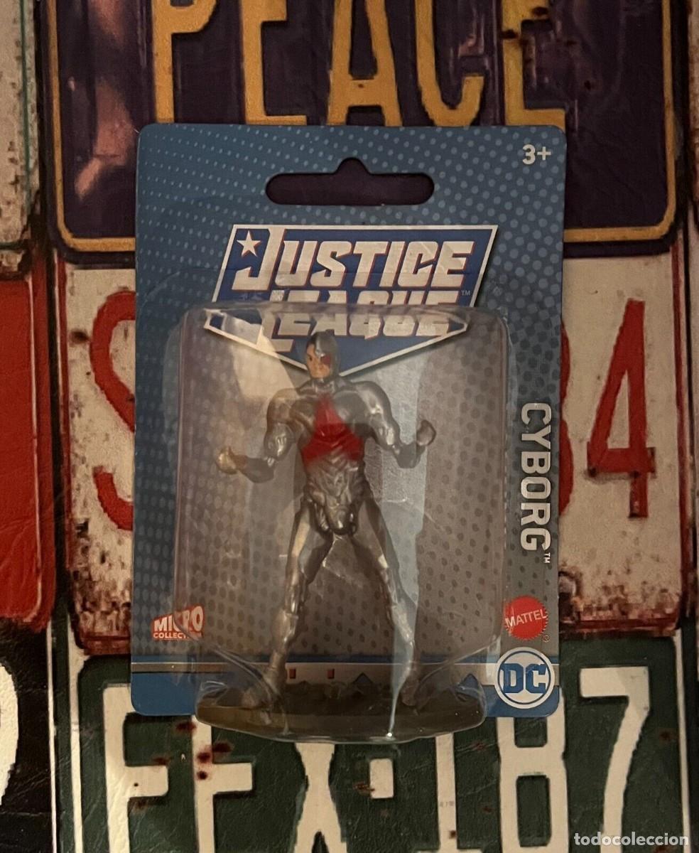 Figuras de acci&oacute;n: Micro Figura Cyborg - Justice League - DC - Mattel - Foto 1
