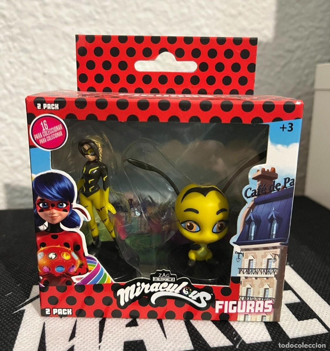 Figuras de acci&oacute;n: Pack 2 Mini Figuras Zoe & Pollen - Miraculous - Foto 1