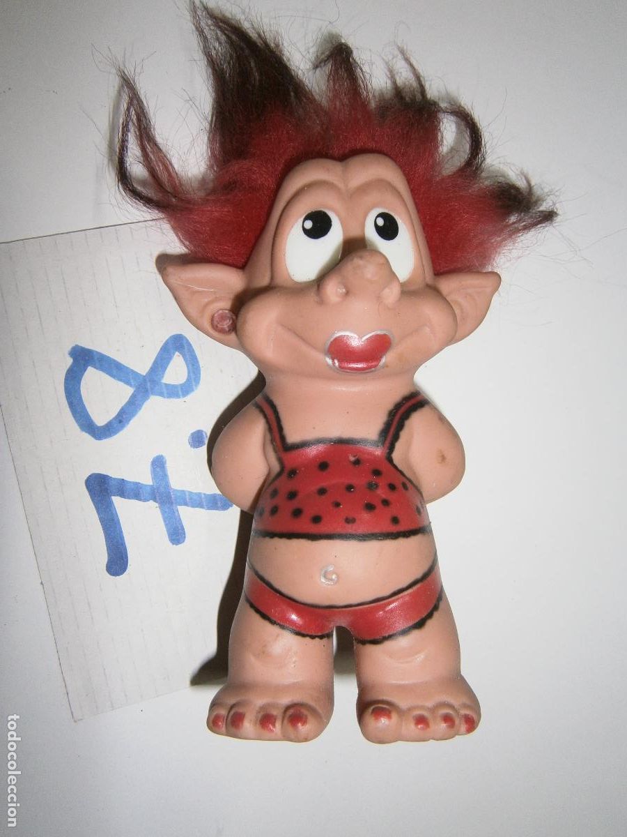 Figuras de acci&oacute;n: ANTIGUA FIGURA DE TROLL - Foto 1