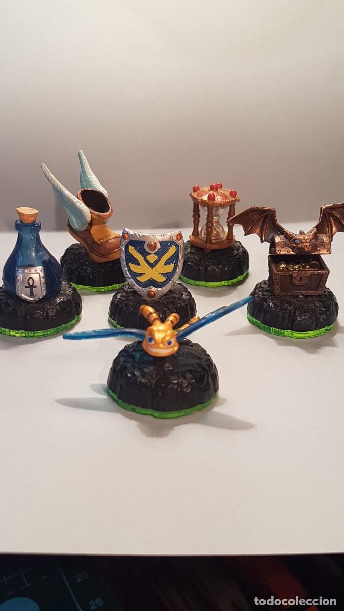 Figuras de acci&oacute;n: Conjunto de 6 Figuras de Skylanders - Foto 1