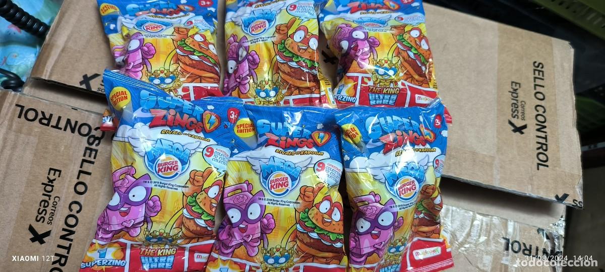 Figurines d'action: SOBRE NUEVO SIN ABRIR EDICCION ESPECIAL SUPERZING MEGA BURGER KING