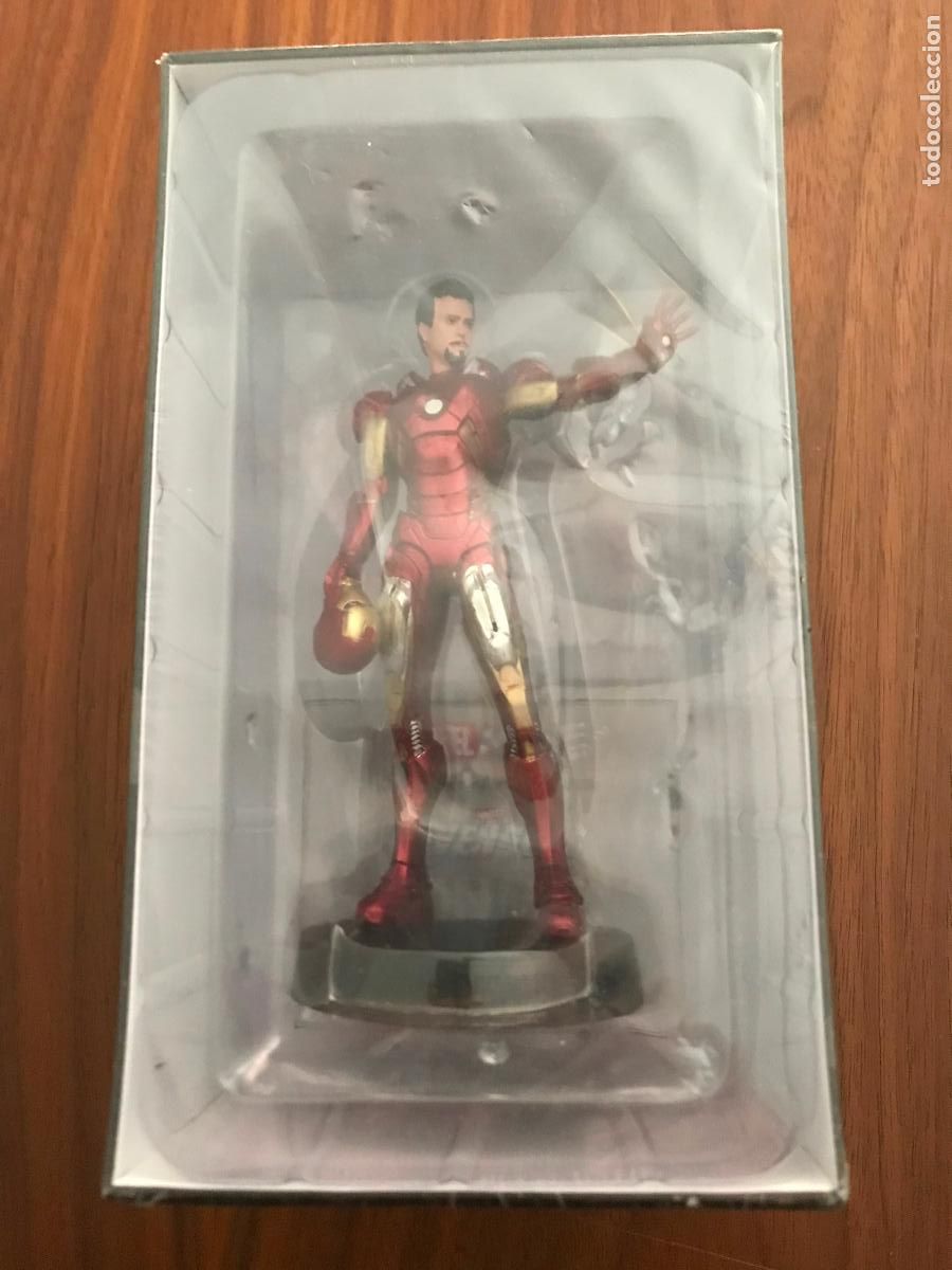 Figuras de acci&oacute;n: FIGURA DE IRON MAN EN SU CAJA , MARVEL - Foto 1