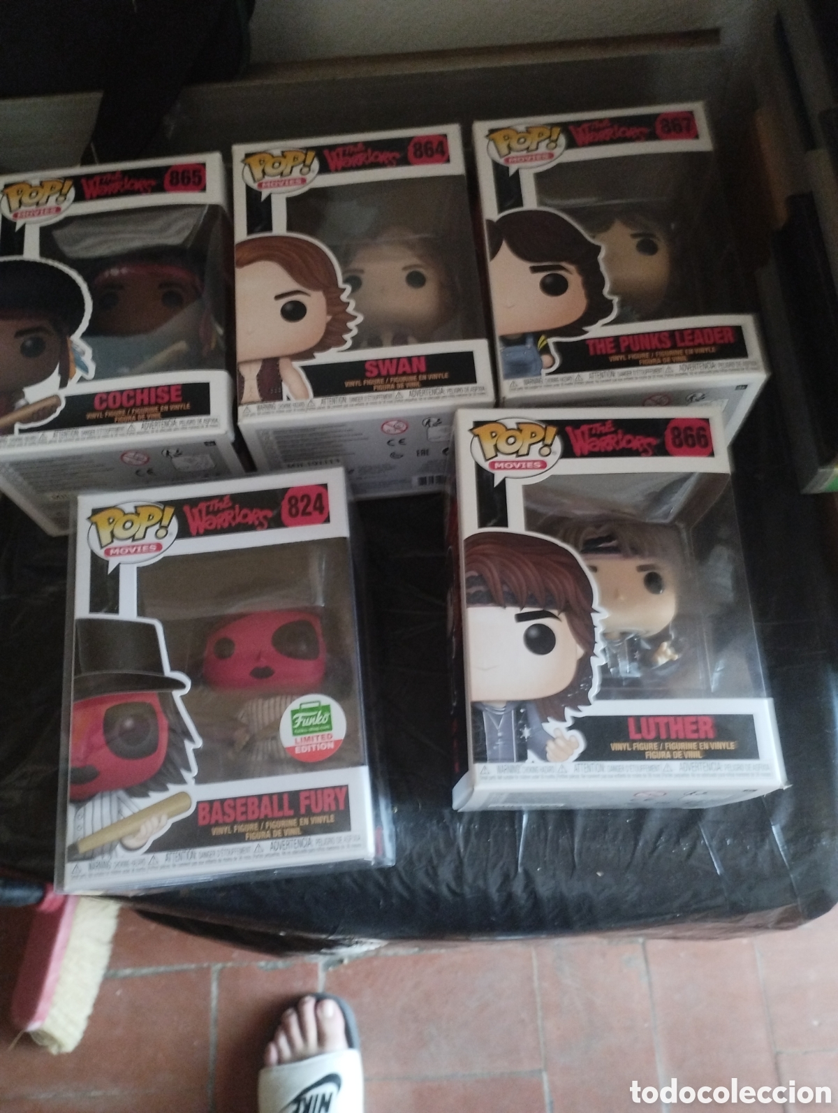 Actionfiguren: The warriors lote 5 funkos nuevos